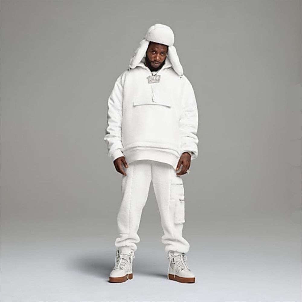 White Ivy Park 1/2 Zip Sherpa Unisex - M - Picture 4 of 10